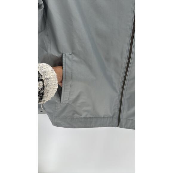 Cutter & Buck CB Gray Weather Tec Full Zip Jacket Light Gray size XL semi casual - Picture 4 of 8